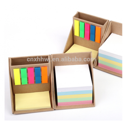 Custom Memo Pad Note Pad Box with Pen Holder