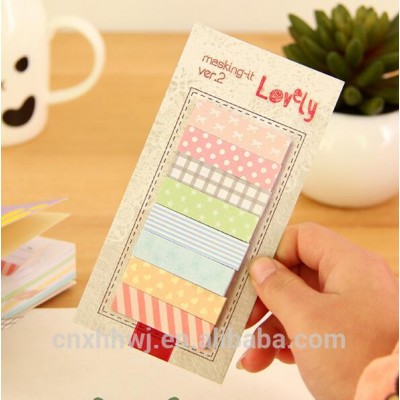 160 Pages Cute Sticker School Supplies Memo Flags Mini Sticky Notes Memo Pad Girls Gifts Classic Sticker Toys Wholesale