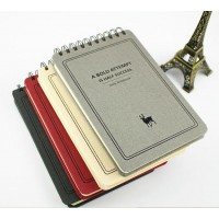 custom spiral bound note pad